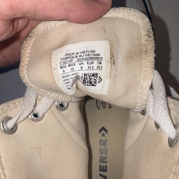 Converse Chuck Taylor All Star High Top Sneakers Pink/Salmon Women’s Size 10 - Picture 12 of 13